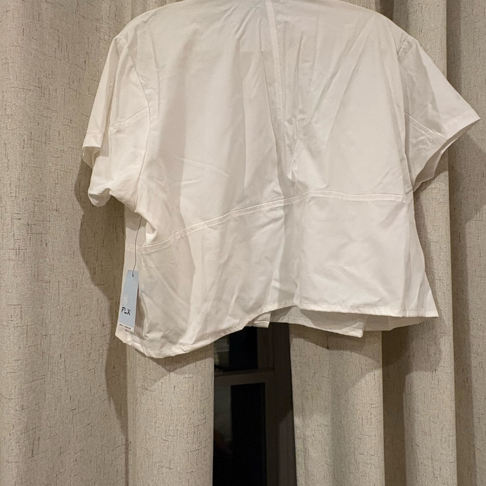 Women’s FLX athletic collared top - Picture 5 of 8